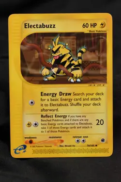 Electabuzz 76/165 LP Expedition Base Set Regular Uncommon Unlimited Pokemon Card - Image 1
