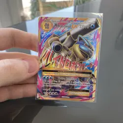 Pokemon TCG M Blastoise EX 102/108 Evolutions Mega Full Art Ultra Rare Holo - Image 5