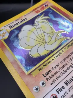 Pokemon TCG Ninetales Base Set 12/102 Holo 1999-2000 Wizards Base Set - LP+ - Image 4