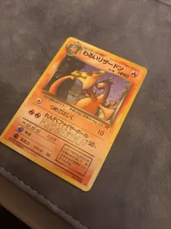 Pokemon Dark Charizard Holo Card No.006 Japanese Team Rocket Series EXCELLENT - Image 3