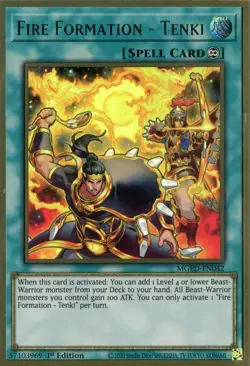 Fire Formation - Tenki 1st Edition Premium Gold Rare El Dorado MGED-EN042 LP - Image 1