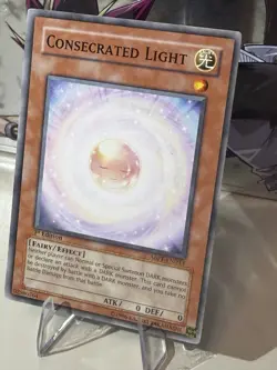 Yu-Gi-Oh Consecrated Light 1st Edition Absolute Powerforce #ABPF-EN033 2010 - Image 2