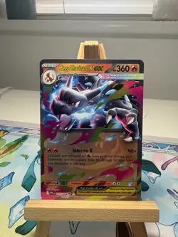Mega Charizard X ex Phantasmal Flames 013/094 NM Pokemon - Image 1