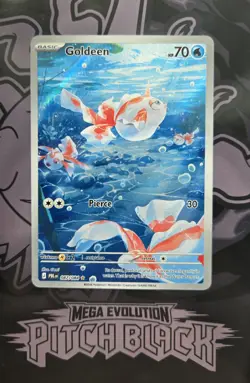 Pokemon TCG Goldeen 087/084 Pitch Black Illustration Rare NM - Image 1