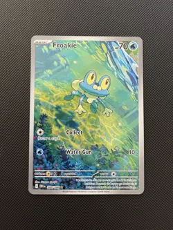 Pokemon Chaos Rising Froakie 088/086 Illustration Rare Card - Image 1