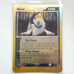 Absol 1/97 2003 POKEMON EX DRAGON 1 ABSOL-REVERSE FOIL 70 HP English (2003) - Image 1