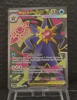 Mega Starmie ex - 102/088 - Ultra Rare - Perfect Order - Pokemon Card TCG - Image 1