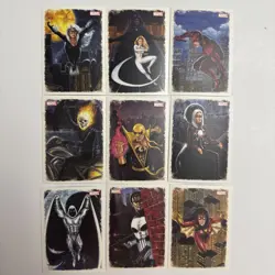 Marvel 2009 Spider-Man Archives Allies Canvas 9 Card Chase Set A1-A9 - Image 1