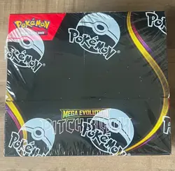 Pokemon TCG Mega Evolution - Pitch Black Booster Box (36 Packs) - SEALED & NEW - Image 1