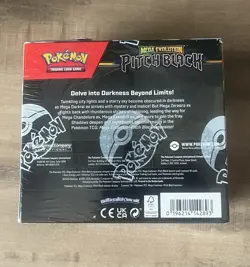 Pokemon TCG Mega Evolution - Pitch Black Booster Box (36 Packs) - SEALED & NEW - Image 2