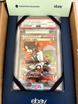 PSA 10 Gem Mint Professor Sycamore 246/XY-P Promo 2016 Japanese Graded Card - Image 1