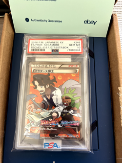 PSA 10 Gem Mint Professor Sycamore 246/XY-P Promo 2016 Japanese Graded Card - Image 2