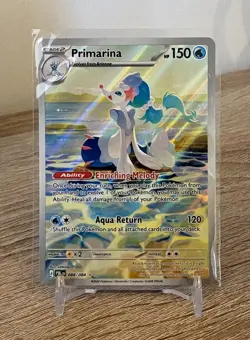 Pokemon TCG Primarina 088/084 Illustration Rare IR PBL EN Pitch Black NM - Image 1