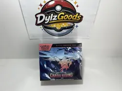 Pokemon TCG Chaos Rising ETB Elite Trainer Box Brand New Factory Sealed - Image 1
