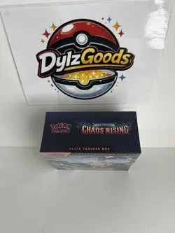 Pokemon TCG Chaos Rising ETB Elite Trainer Box Brand New Factory Sealed - Image 2