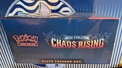 Pokemon TCG Chaos Rising Elite Trainer Box ETB NEW SEALED. Small Tear - Image 3