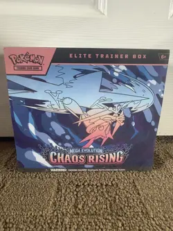 Pokemon TCG Chaos Rising Elite Trainer Box ETB New Factory Sealed - Image 1