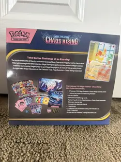 Pokemon TCG Chaos Rising Elite Trainer Box ETB New Factory Sealed - Image 2