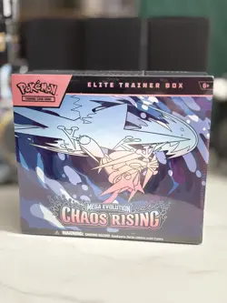 Pokemon TCG Mega Evolution Chaos Rising Elite Trainer Box ETB | New & Sealed 🔥 - Image 1