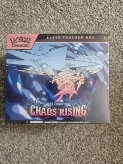 Pokemon TCG Mega Evolution Chaos Rising Elite Trainer Box ETB | New & Sealed - Image 1