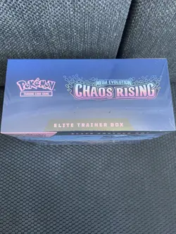 Pokemon TCG ME Chaos Rising ETB Elite Trainer Box New & Sealed Clean - Image 3