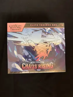 Pokemon TCG: Chaos Rising Elite Trainer Box ETB New & Sealed - Image 1