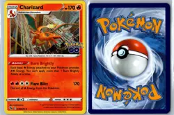 Charizard Holo Pokemon GO 010/078 Rare Near Mint - Pokemon Card - Image 3