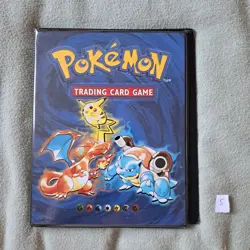 Pokemon Trading Card Folder/Binder 4 Pocket 1999 Vintage WOTC - Image 1