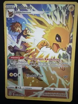 Jolteon Brilliant Stars Trainer Gallery TG04/TG30 NM SWSH Pokemon Card - Image 1