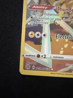 Jolteon Brilliant Stars Trainer Gallery TG04/TG30 NM SWSH Pokemon Card - Image 5