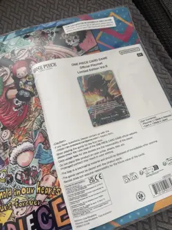 ONE PIECE CARD GAME Official Playmat Limited Edition Vol.5 W/Luffy promo - Image 2