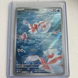 Goldeen Illustration IR Rare 087/084 Pitch Black Card IN HAND ! Mint/NM - Image 1