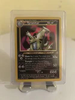 Tyranitar - 31/75 - Neo Discovery 1st Edition - Rare - Near Mint - Image 1