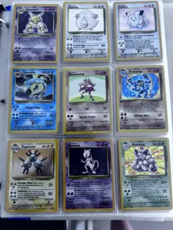 pokemon cards binder collection Base set 1999 & Jungle Set Excluding Trios - Image 2