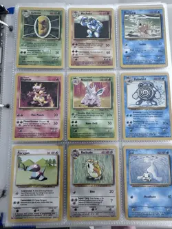 pokemon cards binder collection Base set 1999 & Jungle Set Excluding Trios - Image 5