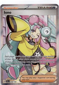2023 Iono - Ultra Rare SV02: Paldea Evolved 254/193 NM - Image 1