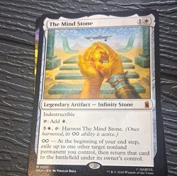Magic: The Gathering The Mind Stone Foil Mythic Legendary Artifact ENG #21 - Image 1
