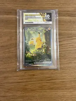 2026 POKEMON ASCENDED HEROES' SPECIAL IR PIKACHU EX 276 ACE 10 PERFECT SUBGRADES - Image 1