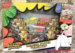 Pokemon MEGA GARDEVOIR Ascended Heroes Premium Poster Collection SEALED $5 Ship - Image 1