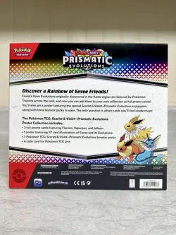 Pokemon TCG Prismatic Evolutions Poster Collection Box - Image 2