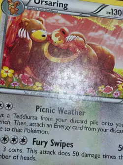 Ursaring RC16/RC25 Holo Legendary Treasures: Radiant Collection Pokemon HP - Image 5