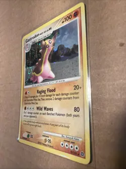 Pokemon Gastrodon West Sea Fart Swirl 9/132 Secret Wonders Holo Rare 2007 LP - Image 2