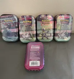 Pokemon TCG Galar Power Mini Tins (C22) SEALED - Evolving Skies - SET OF 5 - Image 1