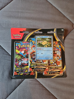 SEALED Pokemon TCG Mega Evolution 3 Pack Blister BRAND NEW Psyduck - Image 1