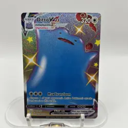 Pokemon TCG Ditto VMAX SV119/SV122 Shiny Holo Rare Full Art Holo - Near Mint - Image 2