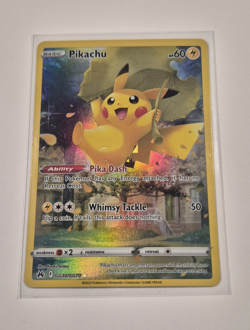 Pokemon TCG Pikachu GG30/GG70 SWSH Crown Zenith Galarian Gallery UR Holo EN - Image 1