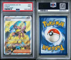 2026 Pokemon Ascended Heroes EN 257 Canari Ultra Rare PSA 9 - Image 3