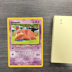 Pokemon TCG Slowpoke 73/111 Neo Genesis Regular Unlimited Basic 50 HP English - Image 1