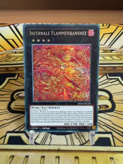 Yugioh Infernale Flammenbanshee MP24-DE120 Secret Rare - Image 1