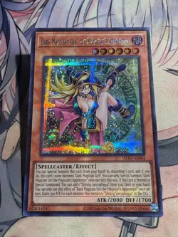 Yugioh Unce Asian Eng ALIN-AE004 Dark Magician Girl The Magician's Apprentice SR - Image 2